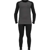 Odlo Active Warm Special Base Layer Set Noir,Gris XL Homme
