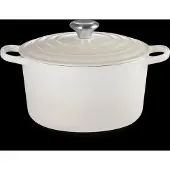 Le Creuset Cocotte haute SIGNATURE Meringue, Poêle + casserole, Beige
