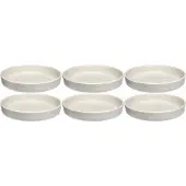 Leonardo Assiette Leonardo Roma Crème 20 cm (Lot de 6)