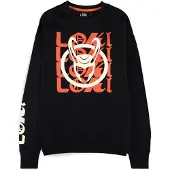 Difuzed Logo Text Men's Crewneck Sweater