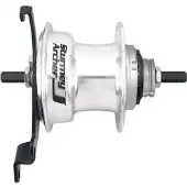 Sturmey Archer Moyeu à frein à tambour 3 vitesses Summit X-RD3 - aluminium poli