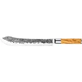 Forged Couteau De Boucher 25.5 Cm - Olive -