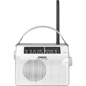 Sangean PR -D6 - Radio portable - Blanc (A500274) (AM, FM), Radio, Blanc
