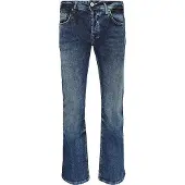 Ltb Hommes, Jeans, Tinman Heren Straight Jean - Donkerblauw - Blue Lapis Wash, Bleu, (33)