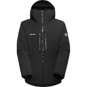 Mammut - Veste thermique de ski isolante et imperméable - Stoney HS Thermo Hooded Jacket Men Black - Taille L - Noir