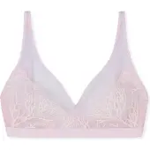 Schiesser Soutien-gorge sans armatures Soft Lace, Rose, (Une unité par pack, 70 C)