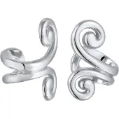 Elli Boucles d'oreilles 'Organic' argent