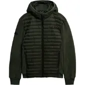 Superdry pour homme. M5012294A Veste Storm verte (XXL), Casuel, Polyester