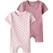 TWO SOON Pyjama rose / framboise
