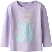 TWO SOON T-Shirt 'Frozen' bleu clair / jaune clair / lilas / blanc