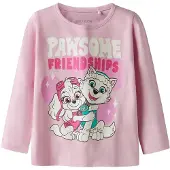 TWO SOON T-Shirt 'Paw Patrol' écru / rose / rose / noir