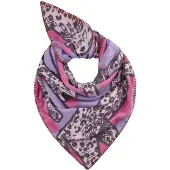 Codello Foulard violet / rose / noir