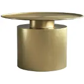101 Copenhagen - Pillar - Table Basse Brass | Low