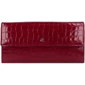 Esquire porte-monnaie Nizza Long Wallet Red rouge foncé