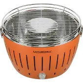 LotusGrill - Barbecue ORANGE avec piles et câble d'alimentation USB