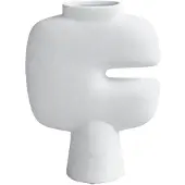 101 Copenhagen Tribal Vase Bone White | Medio
