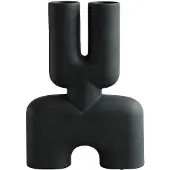 101 Copenhagen Vase Double Cobra Black | Medio