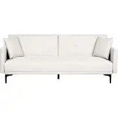Beliani Canapé-Lit Lucan Beige Clair