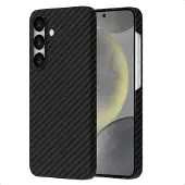 Accezz Coque Kevlar MagSafe Samsung Galaxy S24 - Noir