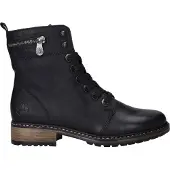 Rieker Chaussures à lacets pour femmes Chaussures à lacets Hautes - Noir - Taille 36