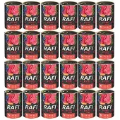 Rafi DOLINA NOTECI Beef - Nourriture humide au bœuf pour chiens adultes - 24x400 g