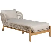 Ebuy24 Terracina transat avec coussins brun, beige.