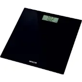Sencor Balance électronique, , Verre trempé, Poids maximum supporté 150 kg, Noir