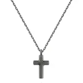 Brosway Stylishack necklace with a cross Backliner BBC06