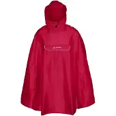 Vaude Valdipino Waterproof Poncho Rouge S Homme