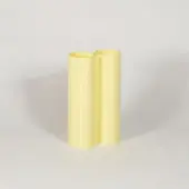 Warren & Laetitia Alvaro Vase Small | Pastel Yellow