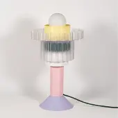 Warren & Laetitia Gigi Lampe de Table Lilac | Pink Foot