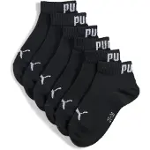 Puma Chaussettes Trois-Quarts Enfant Et Adolescent (Lot De 3), Shop, Noir, 39-42