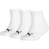 Puma Quarter Short Socks 3 Pairs Blanc EU 23-26 Garçons