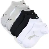 Puma Chaussettes gris chiné / noir / blanc
