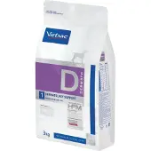 Virbac Tierarzneimittel GmbH Hpm Dermatology Support D1 Dog Food 3kg Clair 3kg