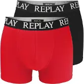 Replay Boxers gris / rouge / noir