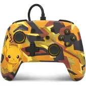 PowerA Controller pour Nintendo Switch, Camo Storm Pikachu