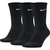 Nike Chaussettes de training mi-mollet Cushioned (3 paires) - Noir