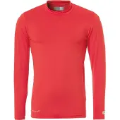 Uhlsport Distinction Colors Long Sleeve Base Layer Rouge S Homme