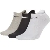 Nike Chaussettes de training invisibles Lightweight (3 paires) - Multicolore | Taille 34-38