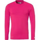 Uhlsport Distinction Colors Long Sleeve Base Layer Rose XL Homme