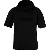 Kempa T-shirt à Manches Courtes Black &amp; White Hooded
