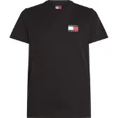 Tommy Hilfiger T-Shirt 'ESSENTIAL' bleu marine / rouge feu / noir / blanc