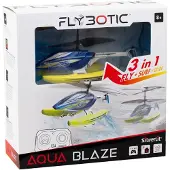 Silverlit Hélicoptère télécommandé Flybotic Aqua Blaze