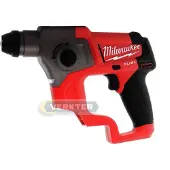 Milwaukee M12 CH-0 Marteau Perforateur SDS-plus Sans Fil 12V Li-Ion (machine Seule) - 1,1J - Moteur Brushless