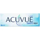 Acuvue Oasys 1-Day MAX (-1.75, Lentille journalière, 30 pcs, Sphérique)