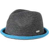 Chillouts Chapeaux 'Boston' azur / gris foncé