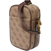 GUESS Milano Micro Sac à bandoulière Marron Homme Marron One Size