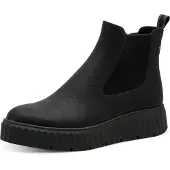 Tamaris Damen Chelsea Boots Schwarz
