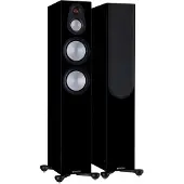 Monitor Audio Enceinte colonne Silver 300 7G Noir brillant Vendue à l'unité